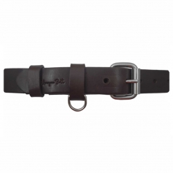 Hundehalsband Leder Braun - Braunes Lederhalsband für Hunde