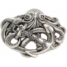 Herren Gürtelschnalle Oktopus für Wechselgürtel 4cm