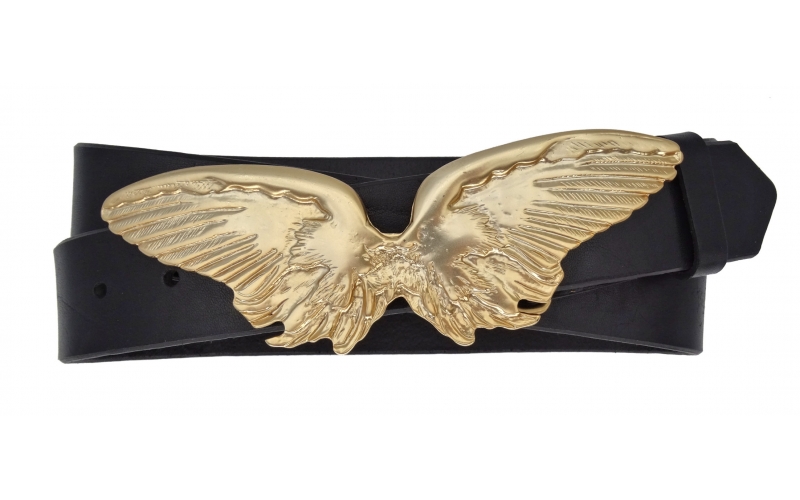 Taillengürtel mit Flügeln in Gold