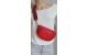 Tasche mit breitem Gurt in Rot