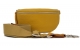 Tasche mit breitem Gurt in Senf Gelb