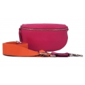 Tasche mit breitem Gurt in Pink