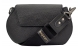 Tasche mit breitem Gurt in Schwarz