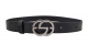 Damen Gürtel schmal schwarz