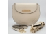 Halbmond Tasche mit breitem Gurt Creme - Luka Bee