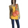 Crossbody Bag mit breitem Gurt  Luka Bee in Orange