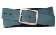 Breiter Gürtel 4,5 cm breit in Blau