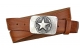 Gürtelschnalle mit stern Schnalle für Gürtel 4 cm breit mit Stern Motiv