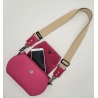 Tasche mit breitem Gurt Atena in Pink