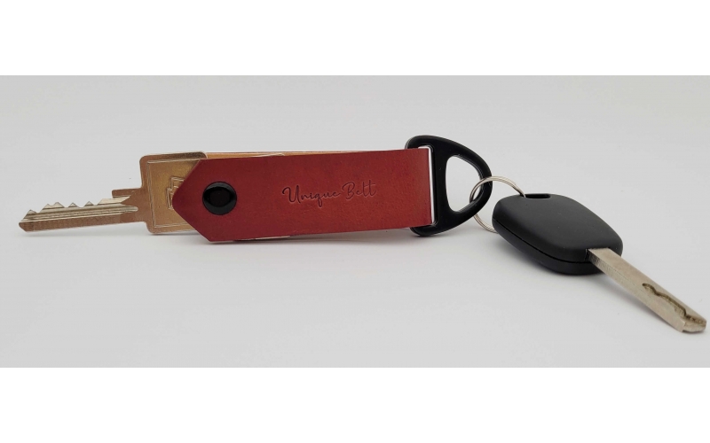Schlüssel Organizer - Key Organiser Schlüsselbund Organizer -Leder Rot