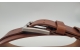 Gürtel 4,5 cm mit Edelstahlschnalle braun mit Doppeldorn Echtes Leder