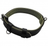 Hundehalsband aus Leder Schwarz. Schwarze Halsband für Hund. Lederhalsband Schwarz